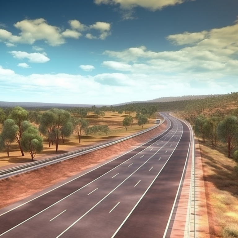 A road trip in Australia